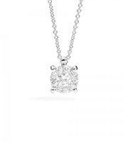 Collana Recarlo Donna in Oro bianco Diamante 0.15 Ct P04PX988/015V-45 - P04PX988/015V-45